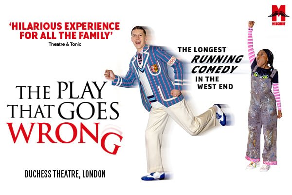 Shifters from The Play That Goes Wrong at Duchess Theatre